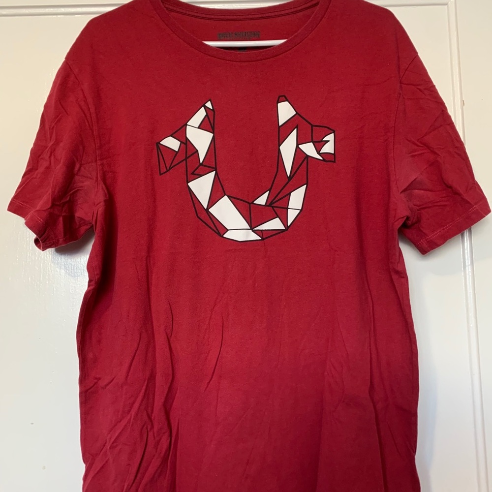 True religion logo tshirt